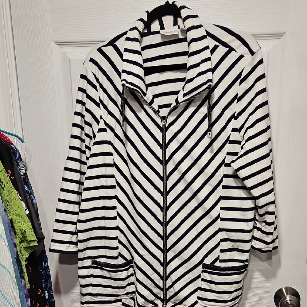 Striped Utility Jacket